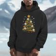 Baseball Bat Christmas Tree Lights Holiday Xmas Unisex Hoodie Baseball Bat Christmas Tree Lights Holiday Xmas Unisex Hoodie