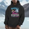 Baseball Or Bows Big Brother Loves You Gender Pink Or Blue Unisex Hoodie