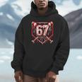 Baseball Candy Cane Drip 6 7 Six Seven Meme Christmas Boys Unisex Hoodie Baseball Candy Cane Drip 6 7 Six Seven Meme Christmas Boys Unisex Hoodie