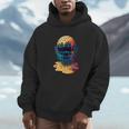 Baseball Catcher Mask Ice Cream Dripping Baseball Fan Boys Unisex Hoodie Baseball Catcher Mask Ice Cream Dripping Baseball Fan Boys Unisex Hoodie