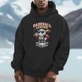 Baseball Cute Youth Ice Cream Valentine Day Sporty Fun Unisex Hoodie