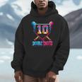 Baseball Drip 10th Birthday Boy Double Digits Ice Cream Drip Unisex Hoodie
