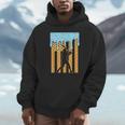 Baseball Drip Dripping Ice Cream Sport Player American Flag Unisex Hoodie