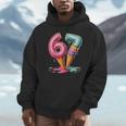 Baseball Drip Ice Cream 67 Unisex Hoodie