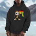 Baseball Drip Ice Cream Boys Youth Kids History Month Unisex Hoodie