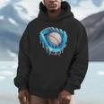 Baseball Drip Ice Cream Glove With Sprinkles Ball Boys Youth Unisex Hoodie Baseball Drip Ice Cream Glove With Sprinkles Ball Boys Youth Unisex Hoodie
