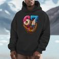 Baseball Drip Ice Cream Number 67 Player Or 67th Birthday Unisex Hoodie Baseball Drip Ice Cream Number 67 Player Or 67th Birthday Unisex Hoodie