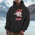Baseball Drip Icecream Boy Kids Valentine Unisex Hoodie Baseball Drip Icecream Boy Kids Valentine Unisex Hoodie