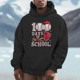Baseball Happy 100 Days Of School Boy Girl Kid Teacher Unisex Hoodie