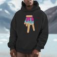 Baseball Ice Cream Drip Home Plate Glove Respect Drip 2 Side Unisex Hoodie Baseball Ice Cream Drip Home Plate Glove Respect Drip 2 Side Unisex Hoodie