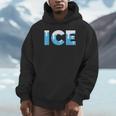Baseball ICE Ice Cream Drip Baseball Drip Baseball Unisex Hoodie