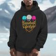 Baseball Lifestyle Baseball Drip Icecream Unisex Hoodie