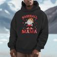 Baseball Mama Sports Mom Baseball Valentine Drip Girls Women Unisex Hoodie