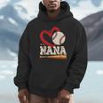 Baseball Nana Baseball Heart Family Matching Unisex Hoodie