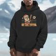 Baseball Santa 67 Christmas Xmas Boys Retro Unisex Hoodie