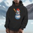 Baseball Snowman Merry Christmas Xmas Pajamas Men Women Kids Unisex Hoodie Baseball Snowman Merry Christmas Xmas Pajamas Men Women Kids Unisex Hoodie