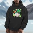 Baseball St Patricks Day Lucky Baseball Player Shamrock Unisex Hoodie Baseball St Patricks Day Lucky Baseball Player Shamrock Unisex Hoodie