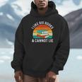 I Like Big Books & Cannot Lie Reading Bookworm Reader Unisex Hoodie
