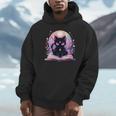 Book Lover Crystal Witchy Cute Cat Kawaii Pastel Goth Unisex Hoodie Book Lover Crystal Witchy Cute Cat Kawaii Pastel Goth Unisex Hoodie