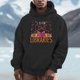 Book Lover L Is For Libraries Librarian Valentines Unisex Hoodie