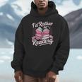 Book Reading I'd Rather Be Reading Unisex Hoodie Book Reading I'd Rather Be Reading Unisex Hoodie