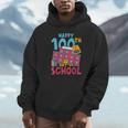 Books School Backpack Student Teacher 100 Days Of School For Men Women Kids Unisex Hoodie