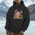Bookworm Readolot Mexican Salamander Book Reading Axolotl Unisex Hoodie Bookworm Readolot Mexican Salamander Book Reading Axolotl Unisex Hoodie