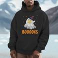 Booooks Funny Halloween Cute Ghost Book Reading Unisex Hoodie Booooks Funny Halloween Cute Ghost Book Reading Unisex Hoodie