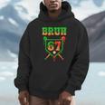 Bruh 67 Baseball Christmas Gingerbread Drip Number 67 Player Unisex Hoodie Bruh 67 Baseball Christmas Gingerbread Drip Number 67 Player Unisex Hoodie