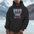 Bruh It's My 100 Days Of School Baseball Ice Cream Drip Boys Unisex Hoodie