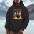 Caring For Your Evil Cat Retro Dark Humor Book Cover Unisex Hoodie Caring For Your Evil Cat Retro Dark Humor Book Cover Unisex Hoodie