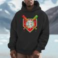 Christmas Baseball Ice Cream Drip Men Women Kids Unisex Hoodie Christmas Baseball Ice Cream Drip Men Women Kids Unisex Hoodie