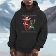 Christmas Santa Baseball Ugly Sweater Unisex Hoodie