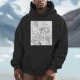 Coloring Book Hamlet Ghost Yorick Castle Shakespeare Play Unisex Hoodie