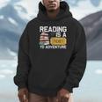Cool Reading For Men Women Read Books Library Book Lovers Unisex Hoodie Cool Reading For Men Women Read Books Library Book Lovers Unisex Hoodie
