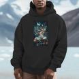 Cosmic Botanical Book Lover Reading Unisex Hoodie