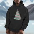 Cute Bookmas Christmas Book Tree Book Lover Teacher Unisex Hoodie