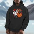 Cute Heart Baseball Basketball Football Valentine Boy Men Unisex Hoodie