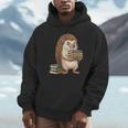 Cute Hedgehog Classics Stories Knowledge Fiction Reading Unisex Hoodie