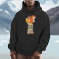Cute Squirrel Reading Women's Tops Book Lovers Unisex Hoodie Cute Squirrel Reading Women's Tops Book Lovers Unisex Hoodie