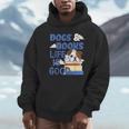 Dog Books Life Is Great Unisex Hoodie