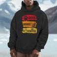 Dogs Books And Coffee Dog Book Reader Lover Unisex Hoodie