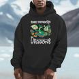 Easily Distracted By Coffee Books And Dragons Fantasy Sci-Fi Unisex Hoodie Easily Distracted By Coffee Books And Dragons Fantasy Sci-Fi Unisex Hoodie