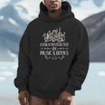 Easily Distracted By Music And Books Unisex Hoodie