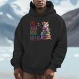 Eat Sleep Read Repeat Unicorn Read Book Reading Lovers Kids Unisex Hoodie