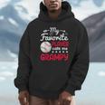 My Favorite Player Calls Me Grampy Baseball Grampy Unisex Hoodie