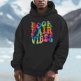 Groovy 70s Book Fair Vibe Tie Dye Reading School Librarian Unisex Hoodie Groovy 70s Book Fair Vibe Tie Dye Reading School Librarian Unisex Hoodie