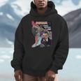 Halloween Horror Vintage Werewolf Vampire Comic Book Retro Unisex Hoodie