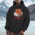 Happy Valentine’s Basketball Football Valentine Baseball Unisex Hoodie