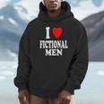 I Heart Love Fictional Men Book Movies Literature Reading Unisex Hoodie